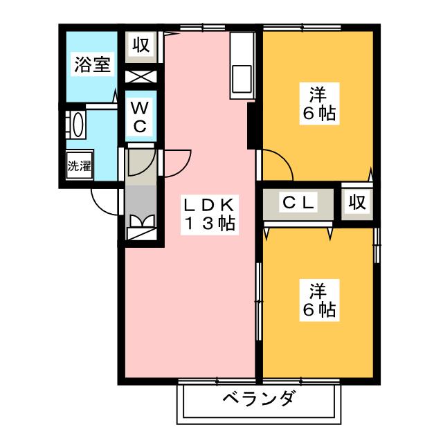 プレミールＫの間取り