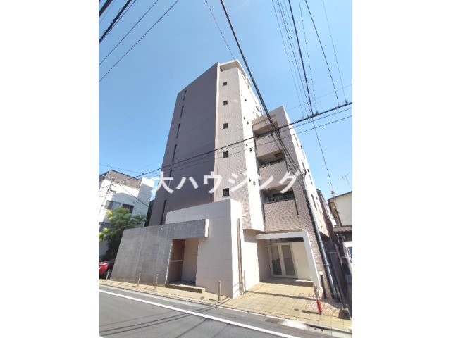 品川区荏原のマンションの建物外観