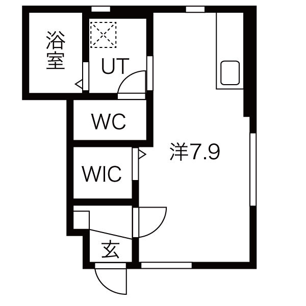 パルテールの間取り