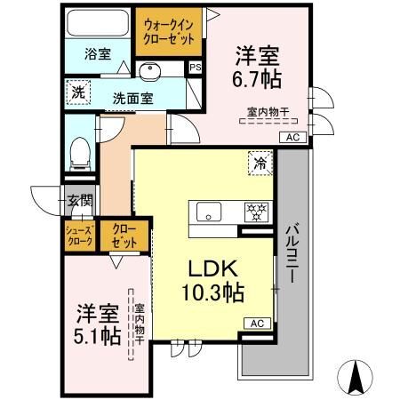 フィグティーの間取り