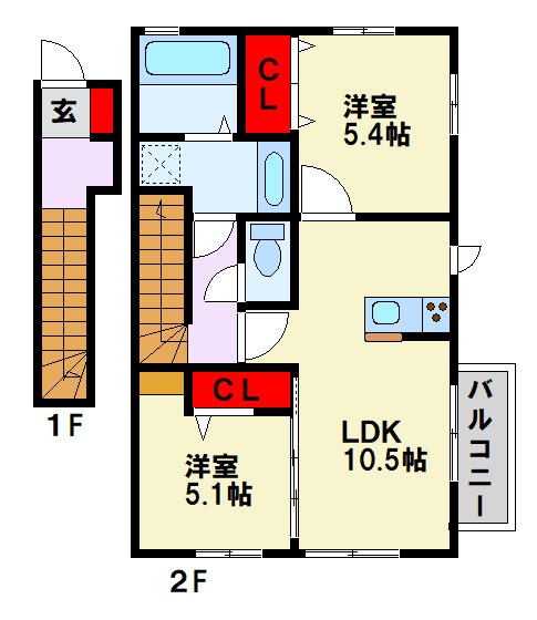 ベル コリーヌの間取り