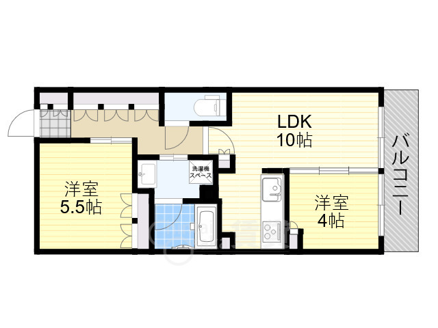 アーバンパーク淡路の間取り