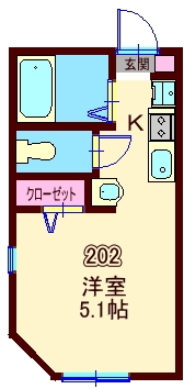 アレッサーナ白楽の間取り