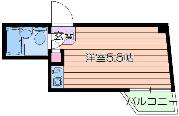 メゾンエスカイアの間取り