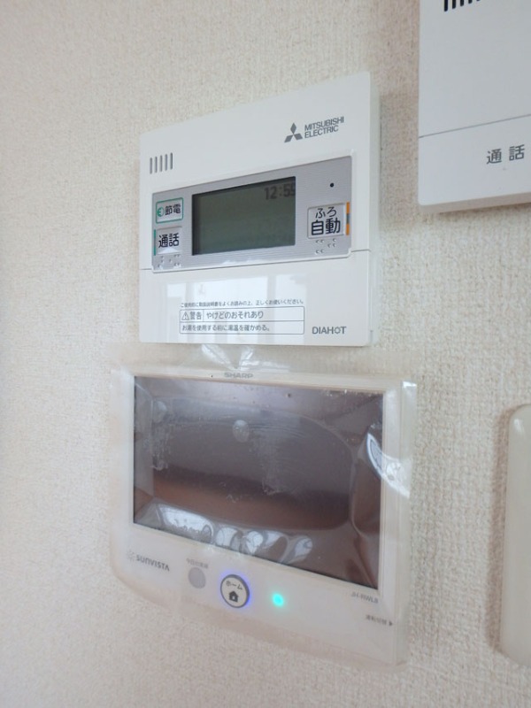 その他設備　給湯パネル