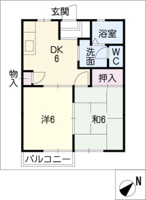 ディアス雅A_間取り_0