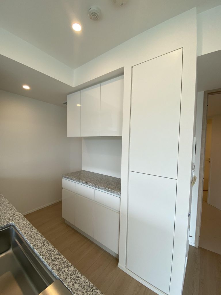 キッチン　食器棚有り