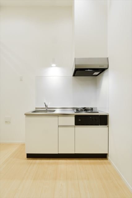 キッチン　2口ガスシステムキッチンです。