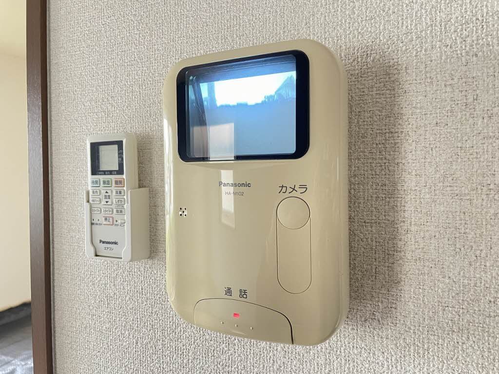 セキュリティ　モニタ付きドアホン