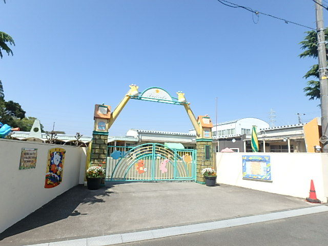 幼稚園・保育園　学校法人　下飯田学園　認定こども園　富士塚幼稚園富士塚幼稚園（幼稚園・保育園）まで350m