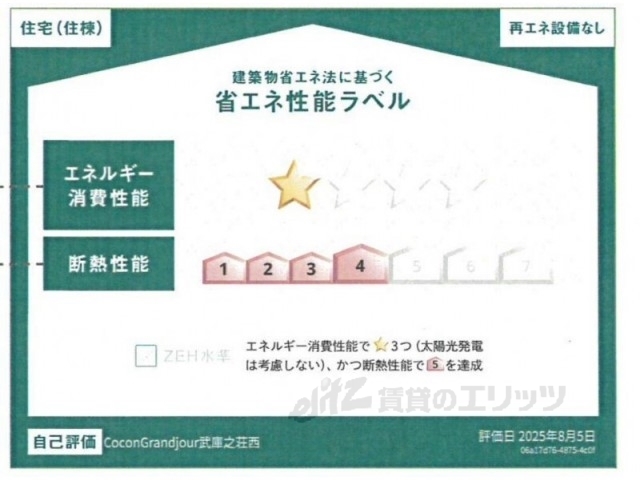 その他共有部分　省エネ性能ラベル