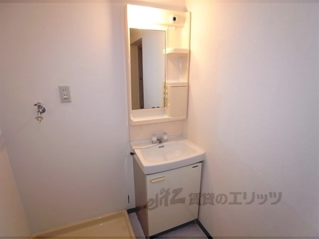 洗面設備　嬉しい設備です