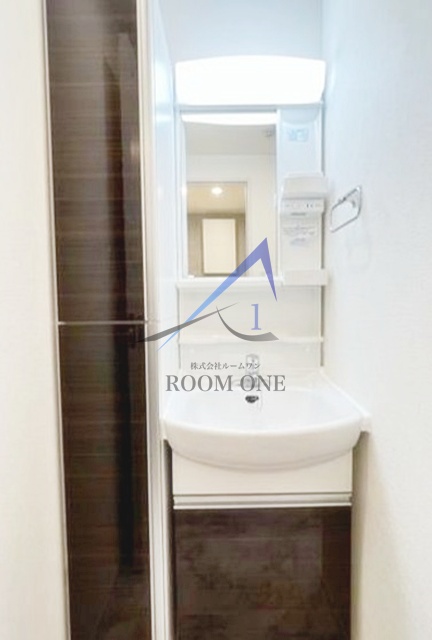 洗面設備　洗面台です。