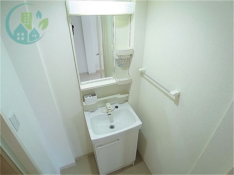 洗面設備　寺口マンション(フレッツ光ネット無料物件)