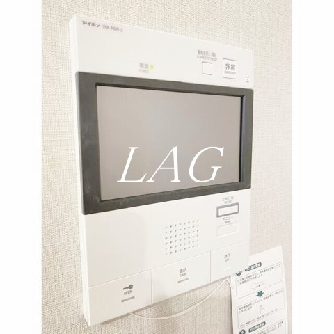セキュリティ　モニター付きインターホンです。