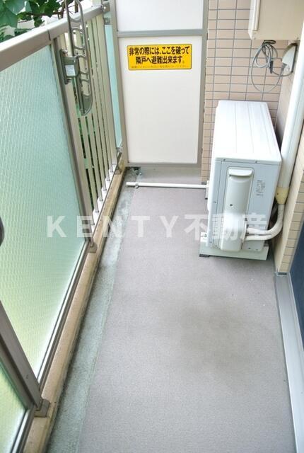 バルコニー　落ち着いた時間を過ごせるバルコニーです