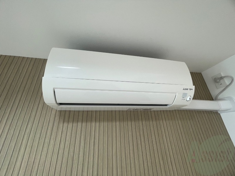 その他設備　エアコンが設置してありますので、寒暖対策もばっちり。