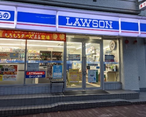 コンビニ　ローソン 永代橋店（コンビニ）まで197m