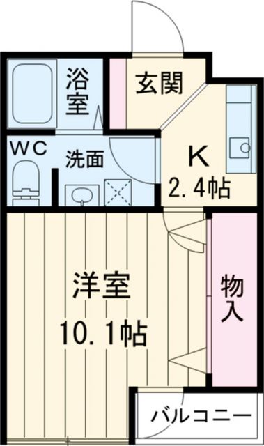 ルミナスコート三軒茶屋の間取り写真