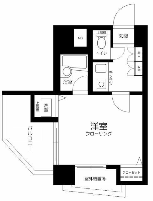 フェニックス北新宿エルミタージュの間取り写真