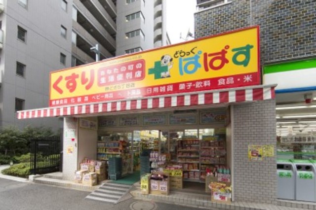 ドラックストア　どらっぐぱぱす月島1丁目店（ドラッグストア）まで651m