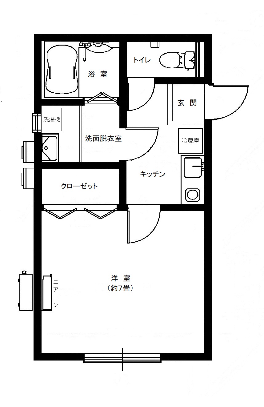 ロワレーヌIIの間取り