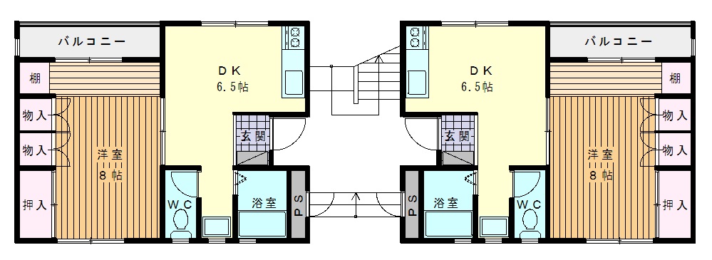 HALコーポの間取り