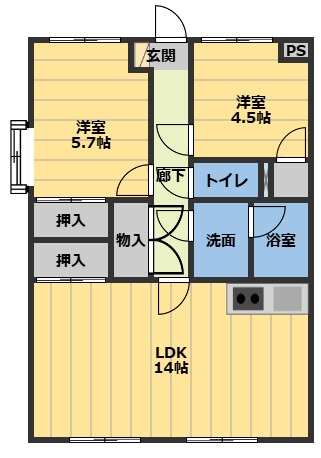 シャルムマスダIIIの間取り