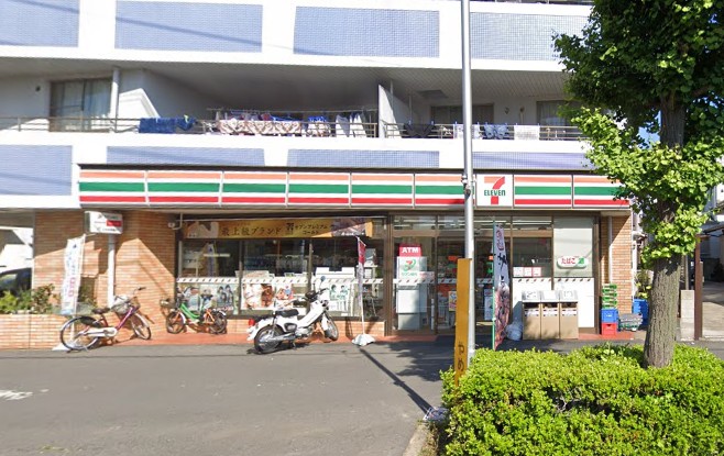 コンビニ　セブン‐イレブン 浦安堀江東店（コンビニ）まで369m