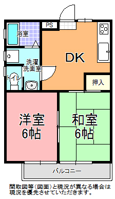 アートレスハイツ荻谷の間取り