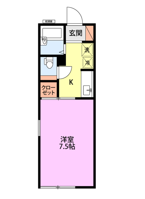 セジュール宮内　Ｃ棟の間取り