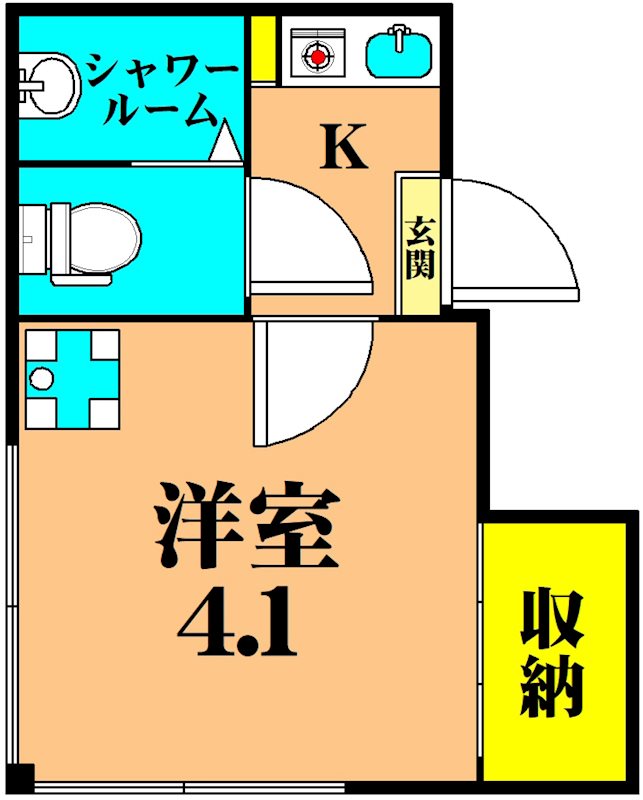 中延マンションの間取り