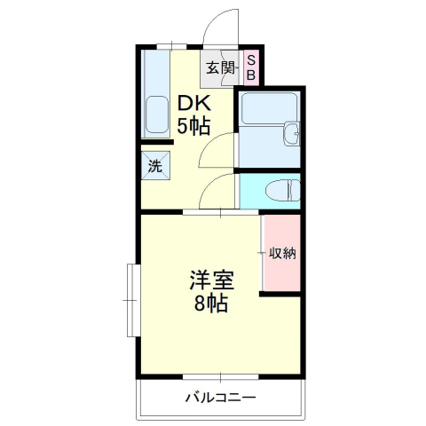 パークサイドIIの間取り