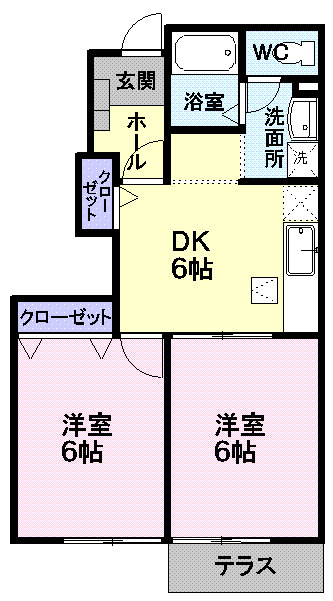 リファインドの間取り