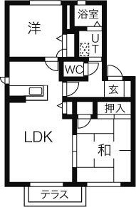 【第3グリーンコーポ守山A棟・B棟の間取り】