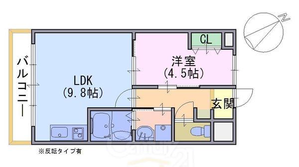 【ピーターラビット淀の間取り】