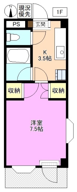 ベクベームの間取り