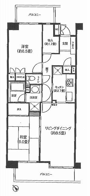 【ステラメゾン武蔵小山の間取り】