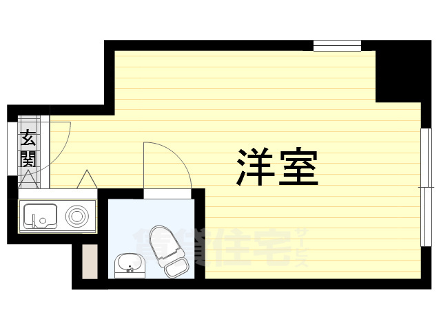 堺筋本町アーバンライフの間取り