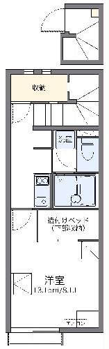 【レオネクストＲ＆ＡIIの間取り】