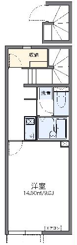 レオネクストＣＨＩＦＵＴＡＫＡの間取り