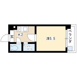 名古屋市昭和区元宮町のマンションの間取り