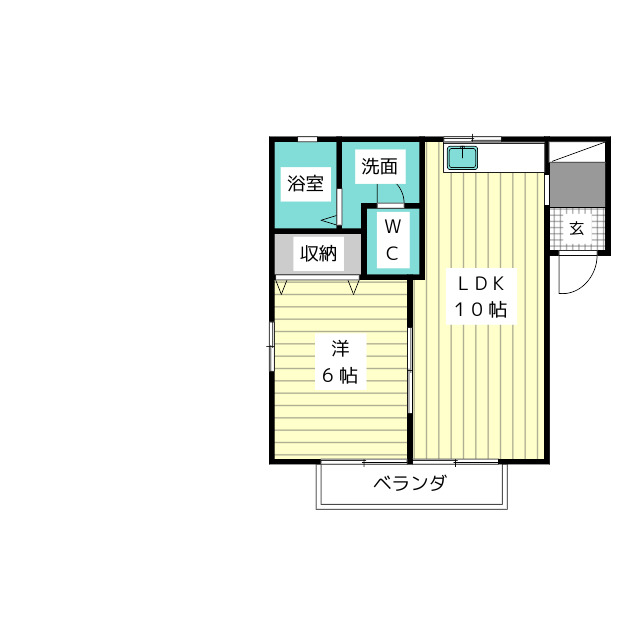 でぃあす高針台の間取り