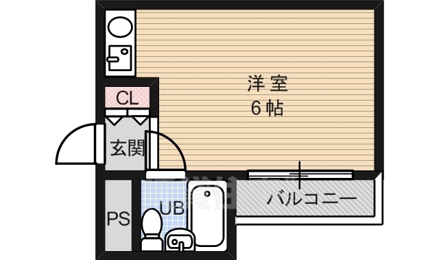 アルカディア塔之段の間取り