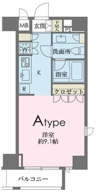 ドゥーエ南麻布の間取り