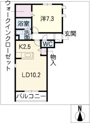 ステラＭＫの間取り