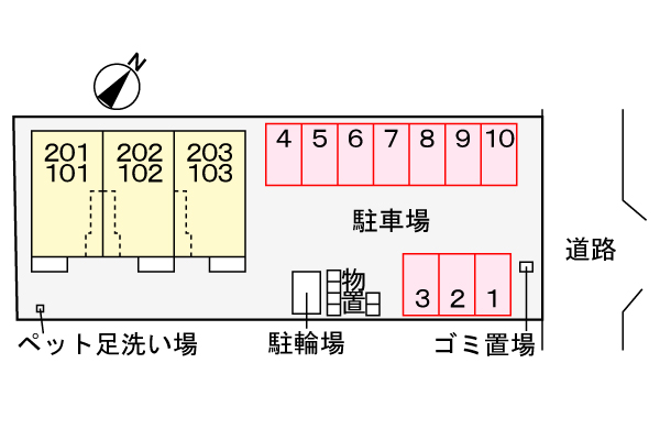 【ロング　ボワ　シュドのその他共有部分】