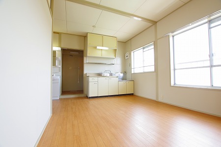 居室・リビング　※反転タイプの部屋の写真です。