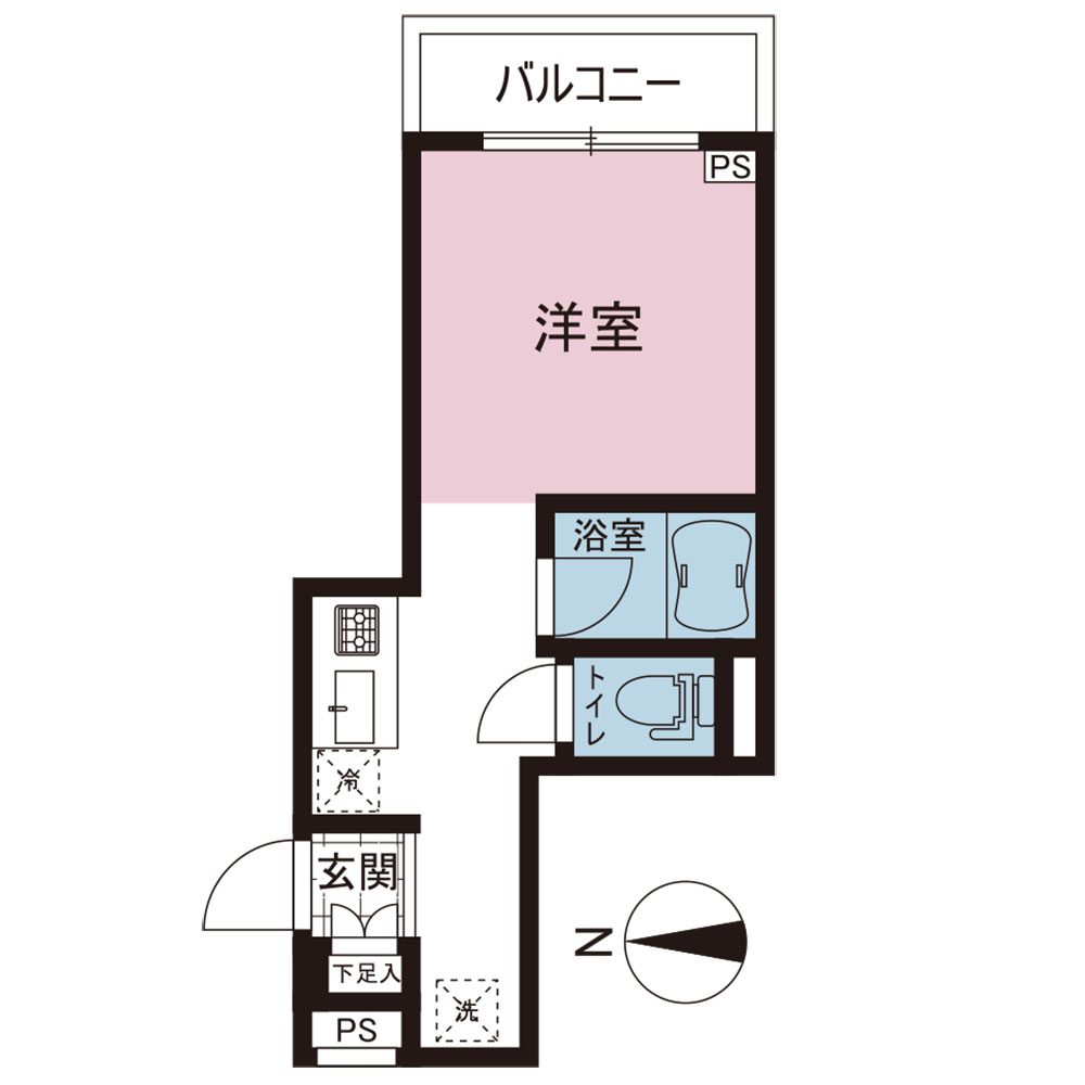 金沢文庫ダイヤモンドマンションの間取り