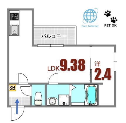 セブンプロート海田栄町の間取り